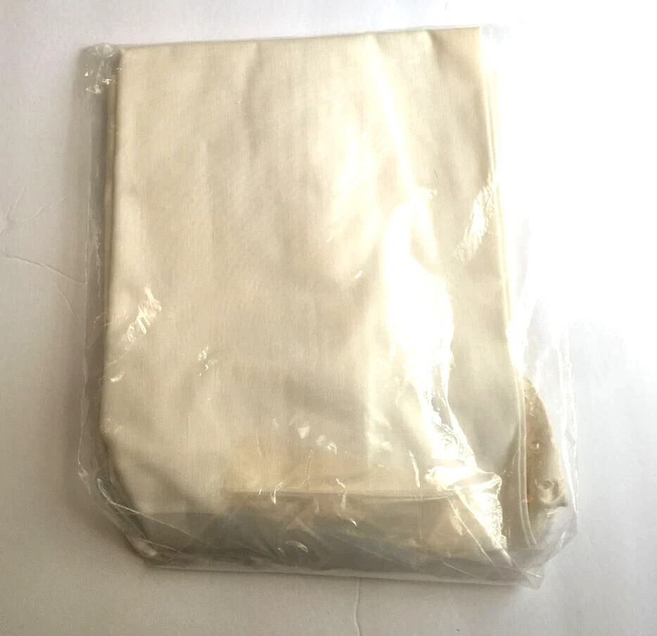 Vintage Sears Solid Eyelet 60 x 36 Tier 98617 Priscilla Winter White New NOS