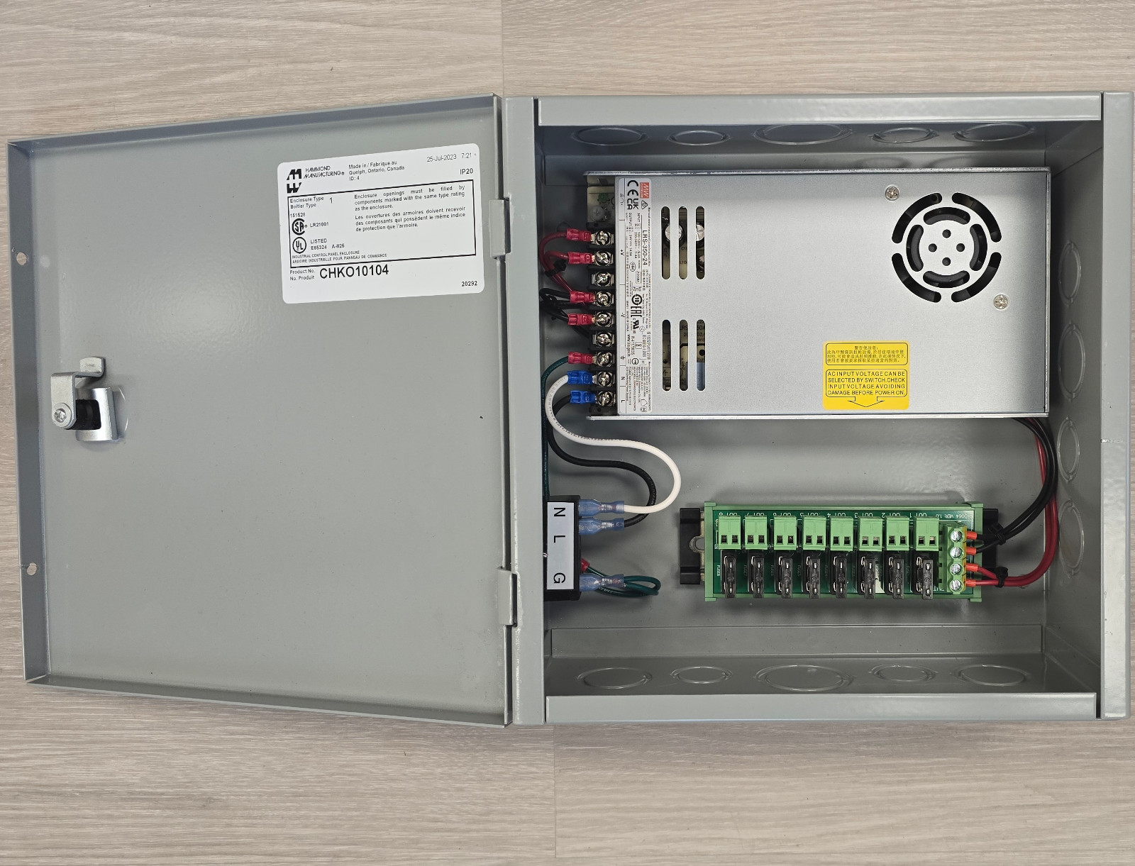 Somfy 24V Power Panel For Motorized Shades. This Will Power Up To 12 Shades