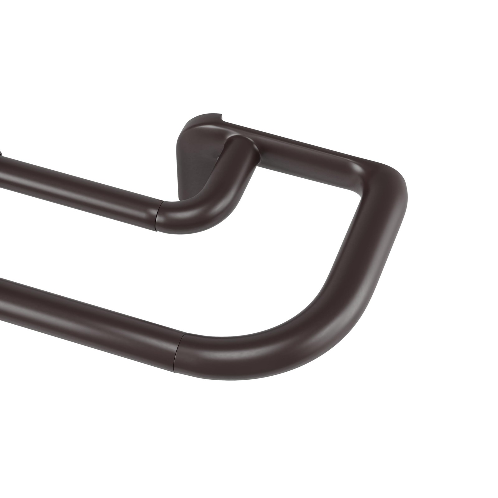Umbra Twilight Double Rod Set – Wrap Around Design is Ideal for Blackout Room