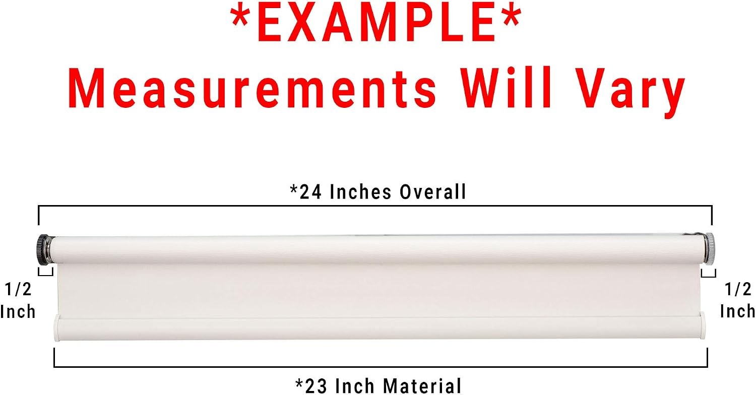 Oyster White RV Roller Shades | Slow-Rise Roller Shades | Darkening Window Cover