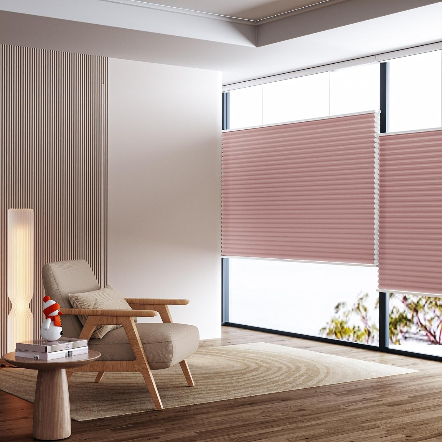 Changshade CUSTOM Light FilteringTop-down Bottom Up Cellular Shades Honeycomb