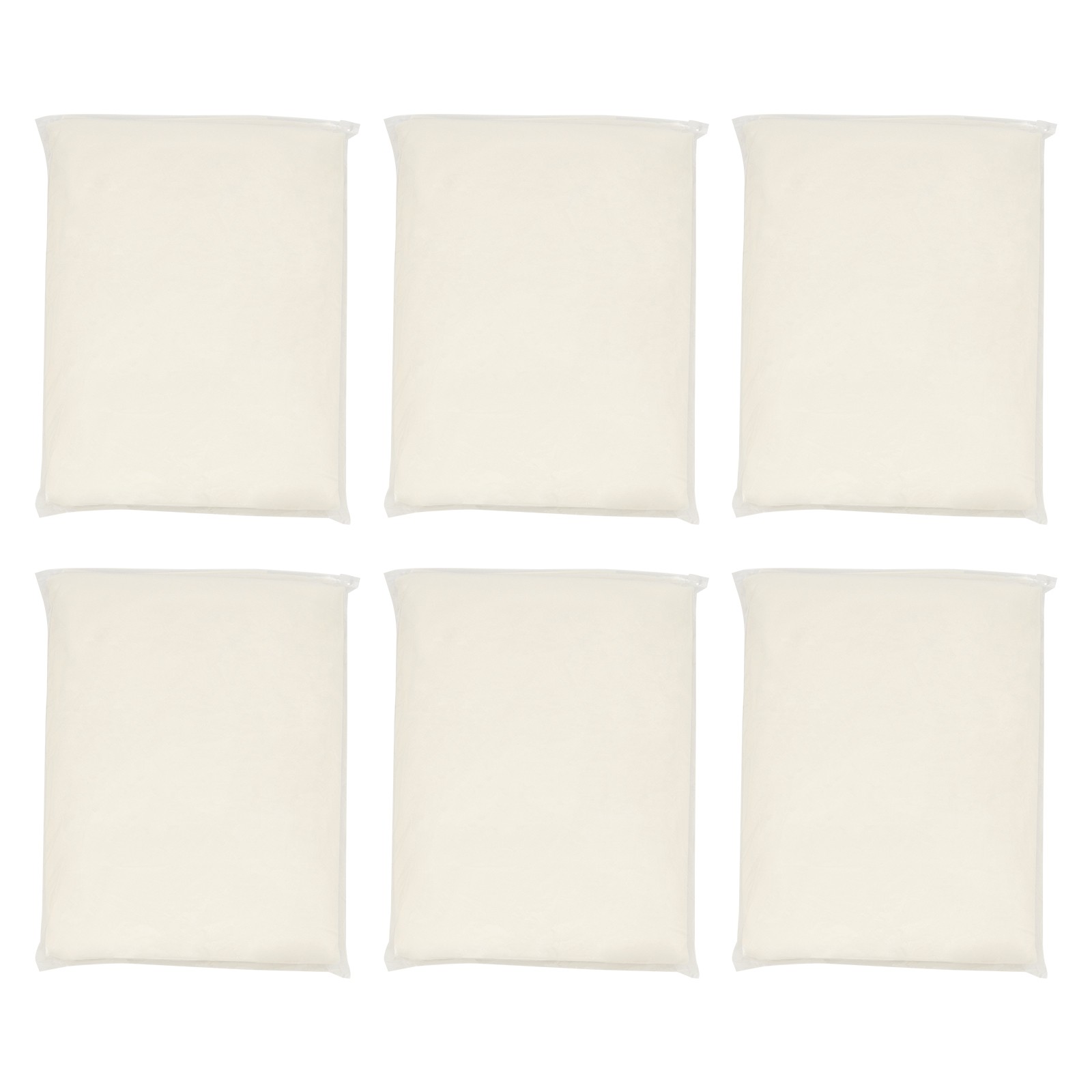 6pcs Beige Ceiling Drapes Professional Sheer Ceiling Curtain Party Decor 5×20 ft