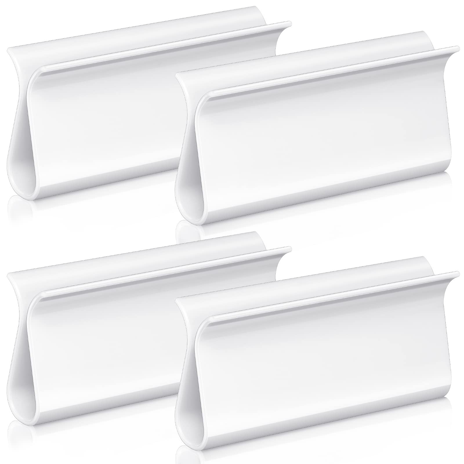 4 Pieces Window Shade for Roller Pull Down Shades One Size, White