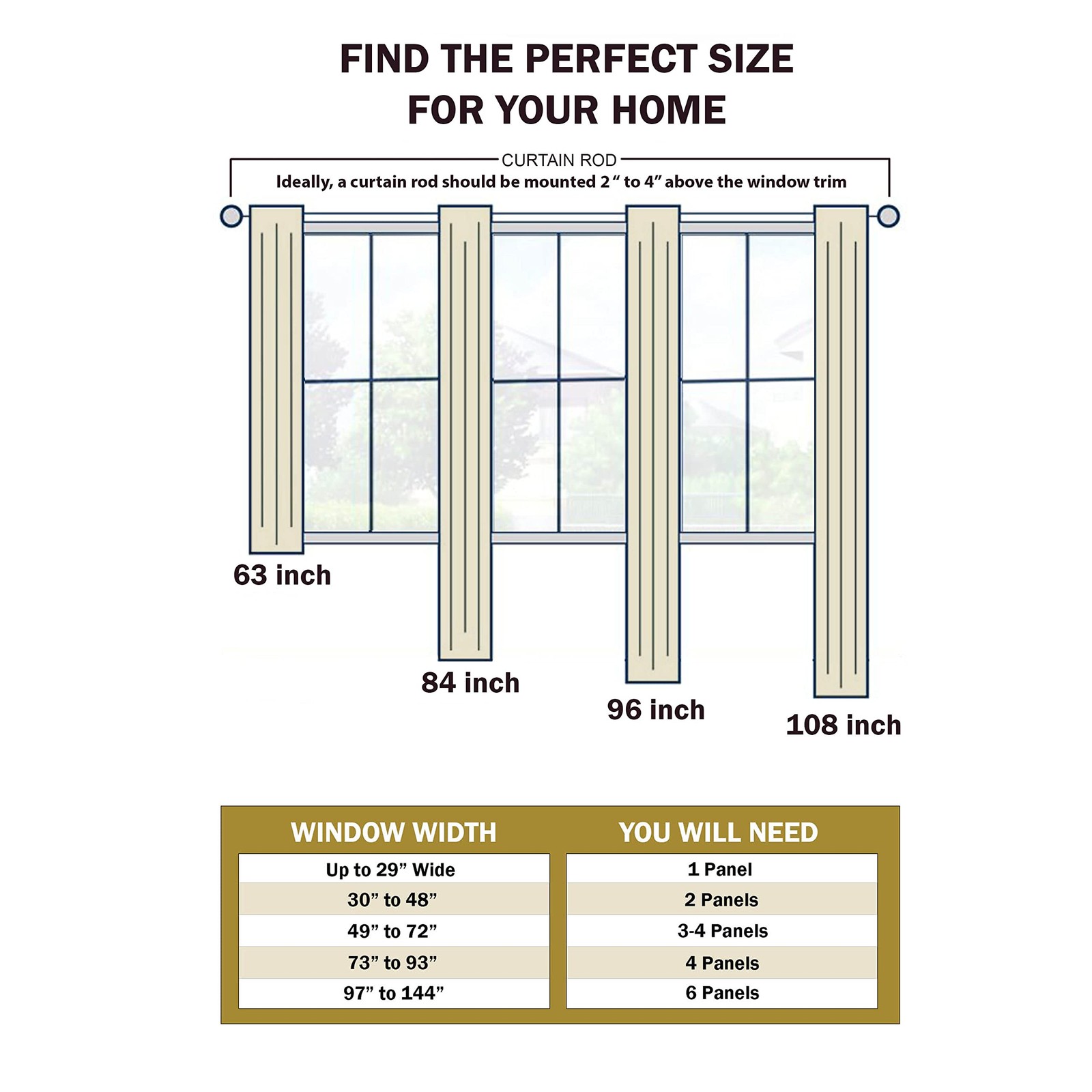 Blackout Curtains, Room Darkening Window Accent for Bedroom, Sun Blocking, Therm