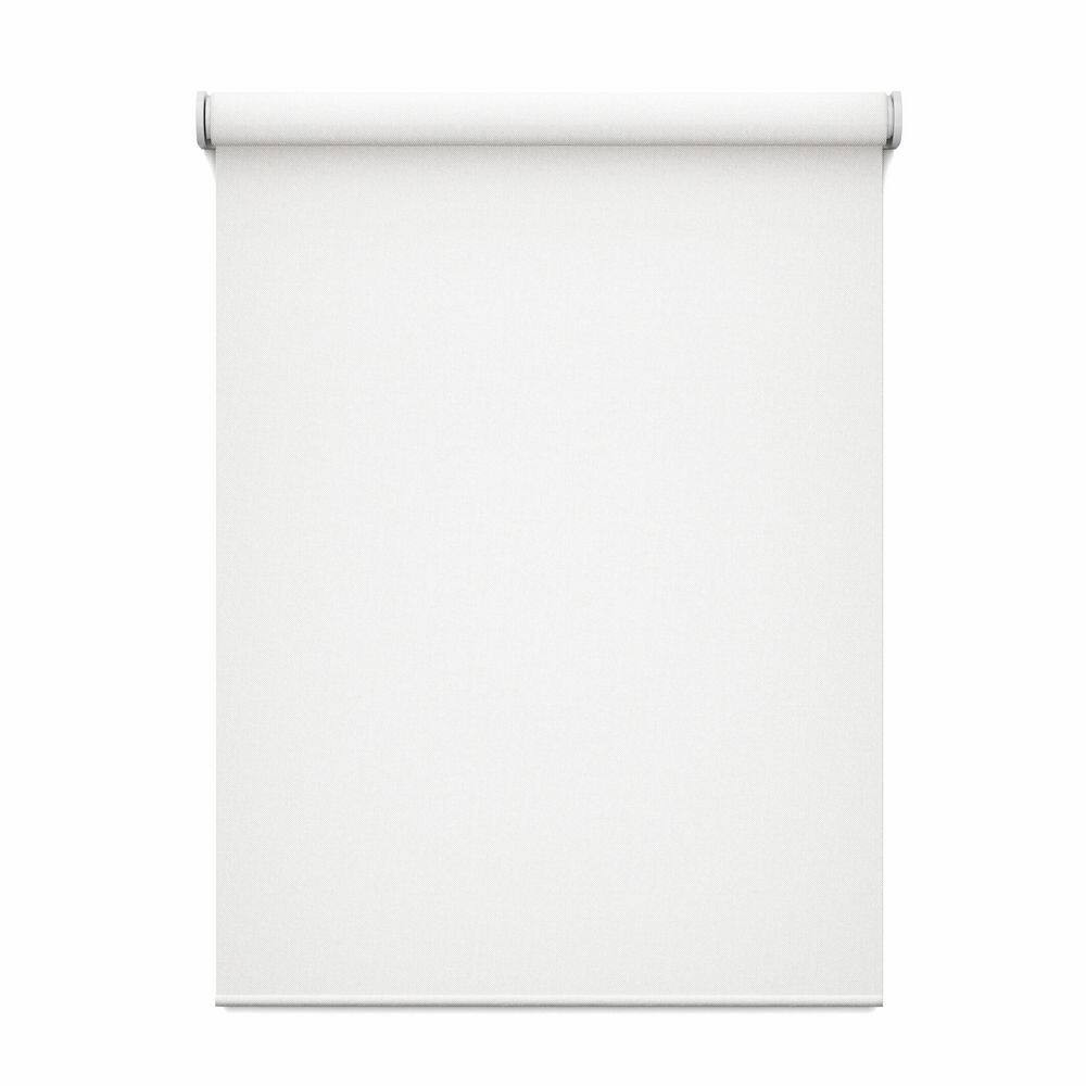 Smart Shade, Motorized Window Blind, White Hardware, Translucent White Fabric, 3