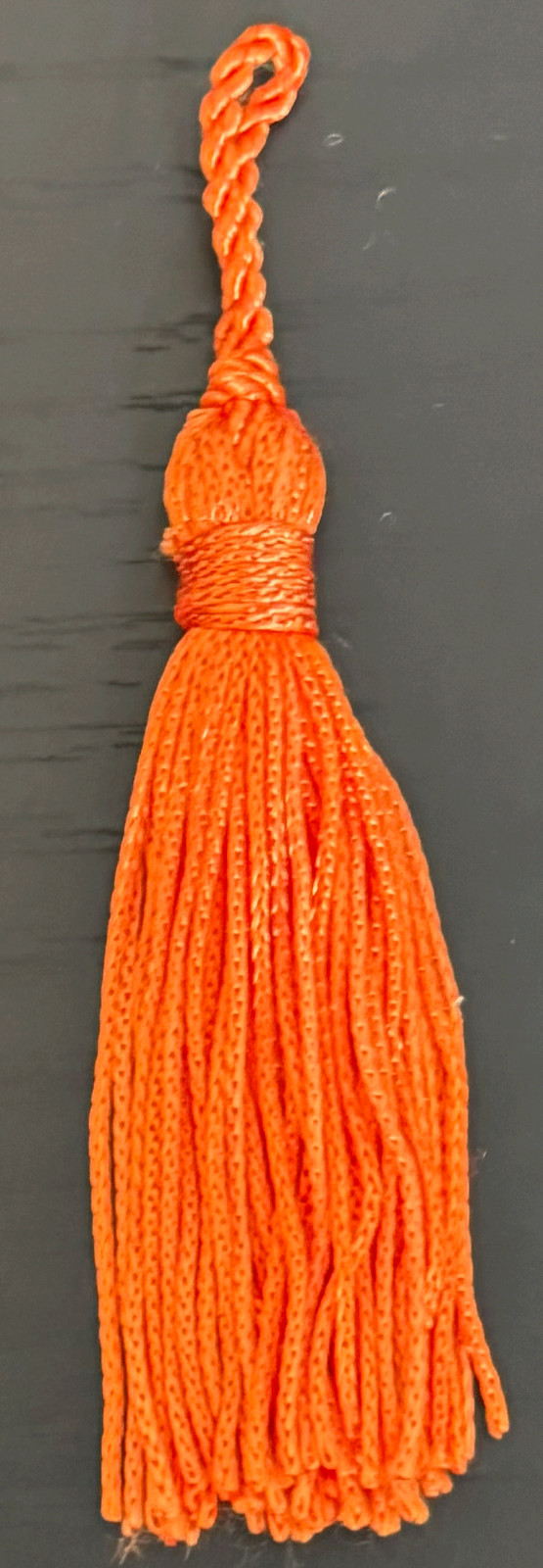 3″ Orange Chainette Tassel Tassels Lot Of 12 Holiday Trim