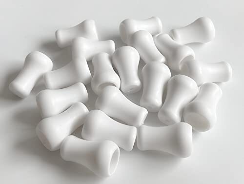 20 Pack Plastic Pull Cord Tassels Window Blind Cord Knobs Pull End for Blinds