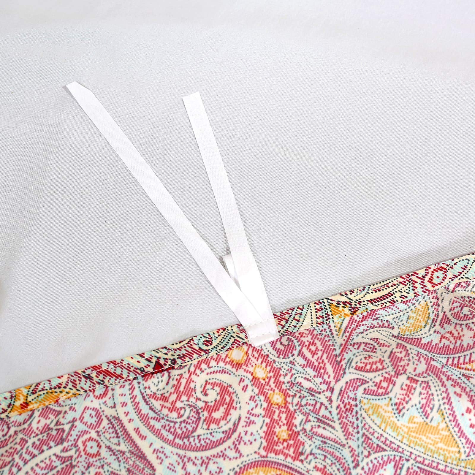 Pangzi Bohemian 4 Corner Post Bed Curtain Canopy Queen, Style-a