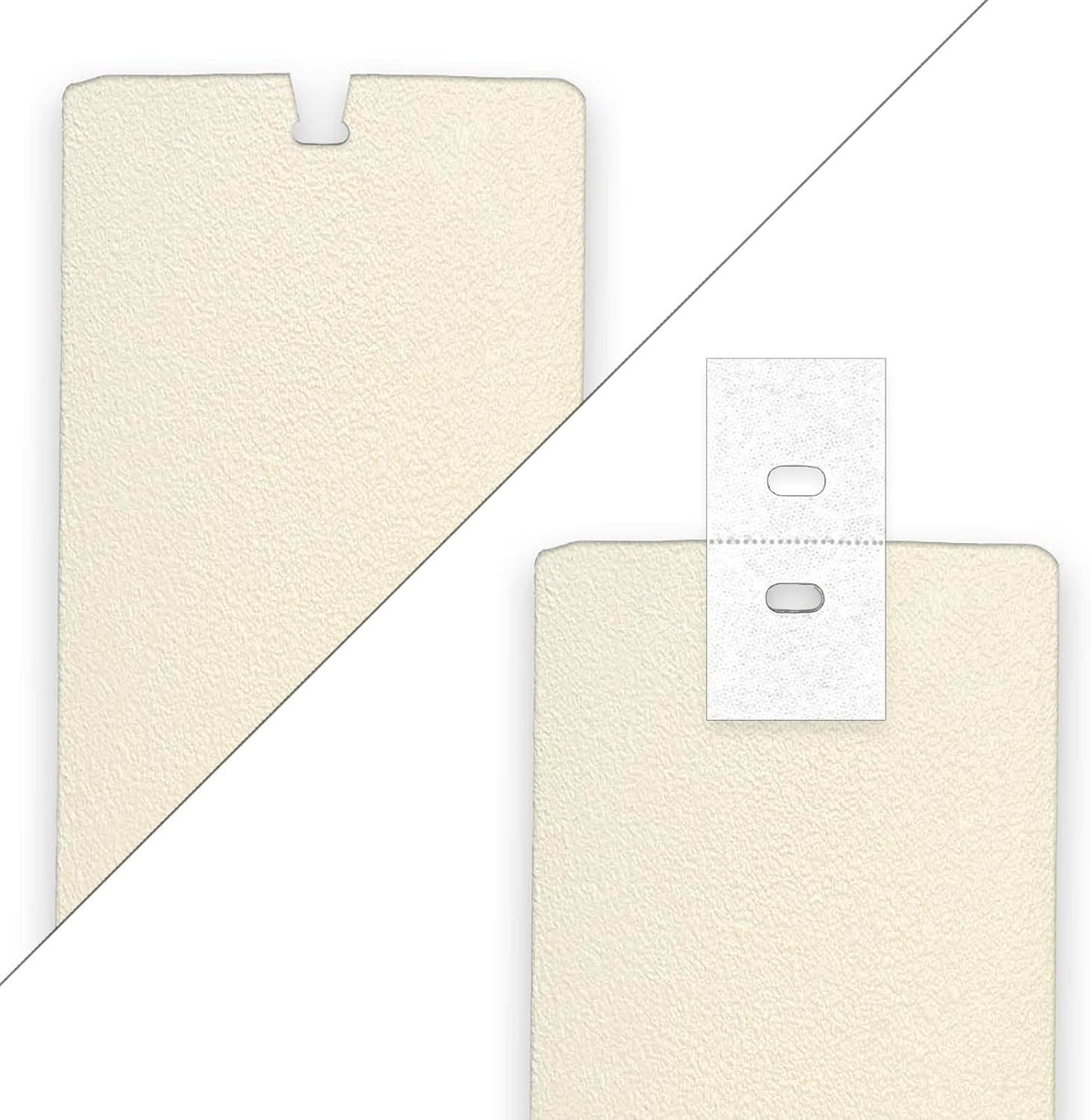 PVC Vertical Blind Repair Tabs – 30 Sets for Effortless Indoor Window Fixes
