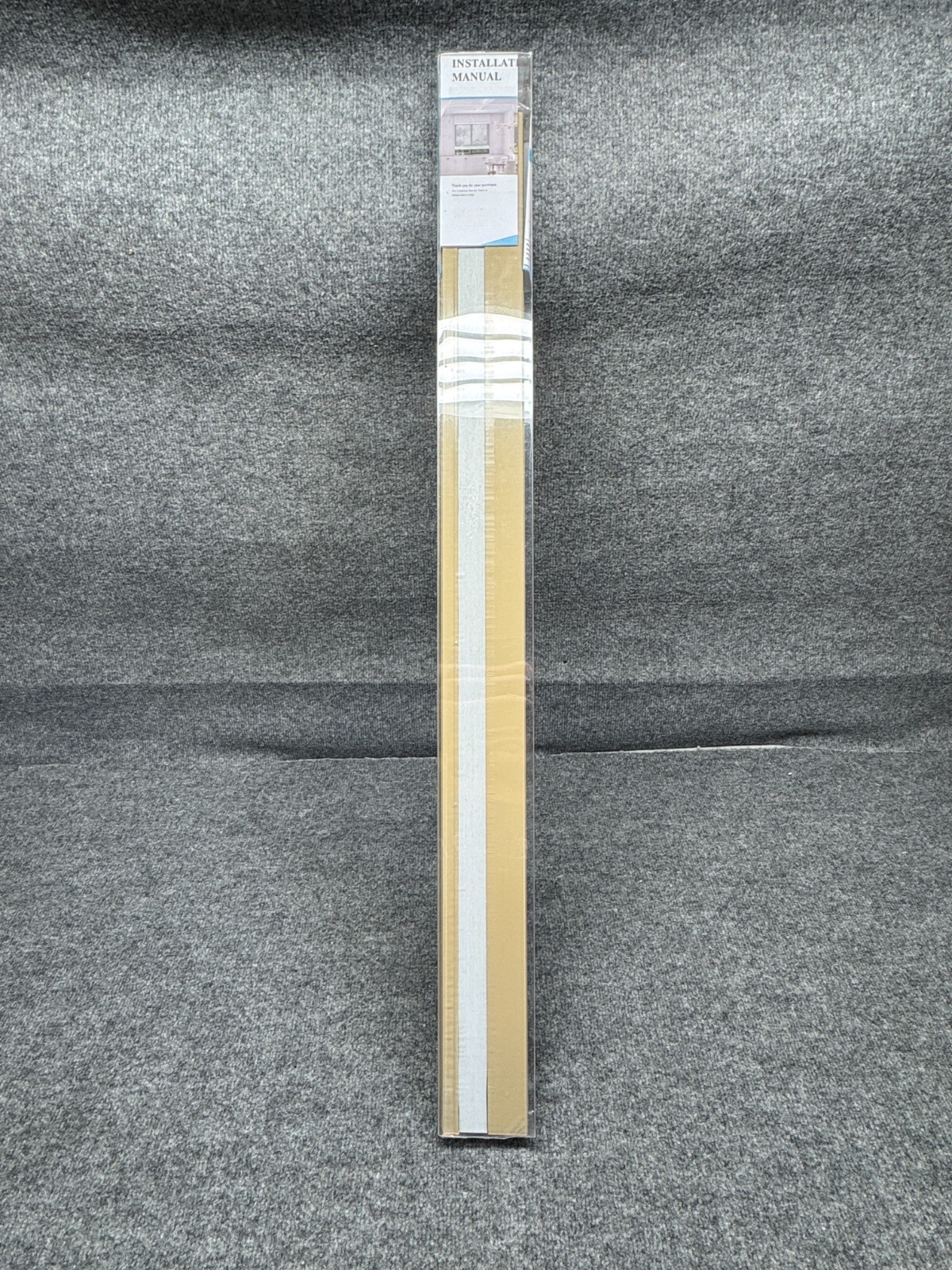 MYshade Cordless Blackout Window Blinds Shades Pull Down 36″W X 72″H Light Brown