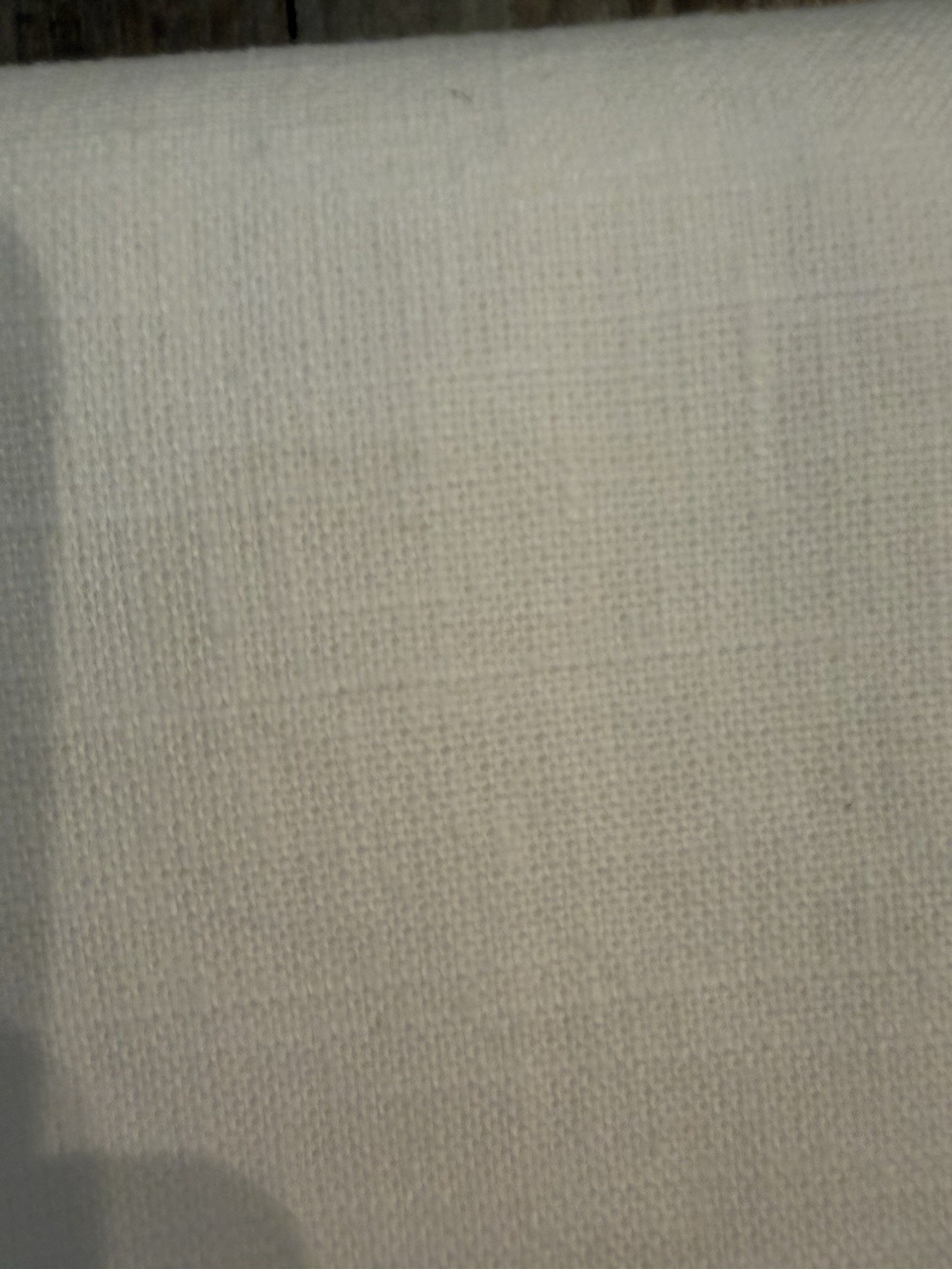 Pottery Barn Emery Linen Curtain Light Filtering White 50” x 84” No Hooks