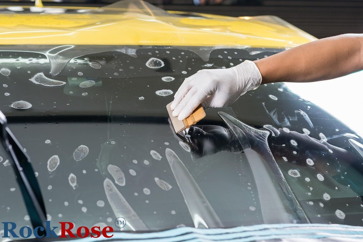 Windshield Protection Film – Scratch-Resistant UV Blocking 40″x5