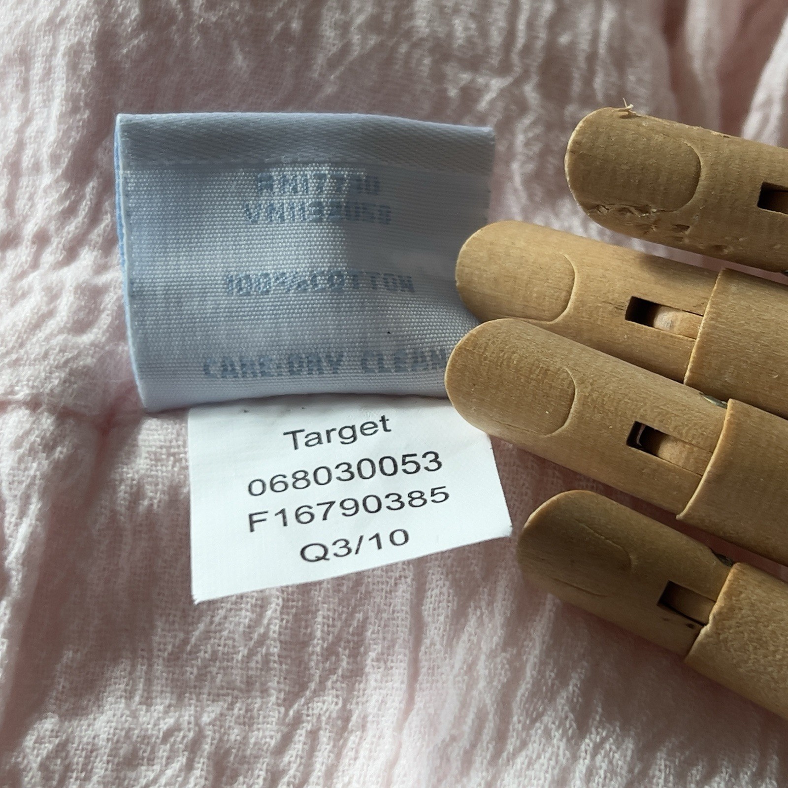 VTG SIMPLY SHABBY CHIC TRIPLE RUFFLE PINK COTTON GAUZE CURTAIN PANEL PAIR 50×82