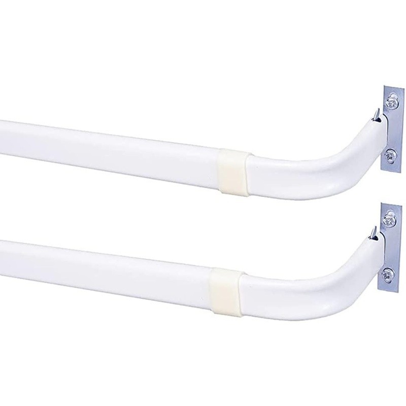 Adjustable Curtain Rod 28 to 48 Inches Heavy Duty Wall Mount Easy Install New