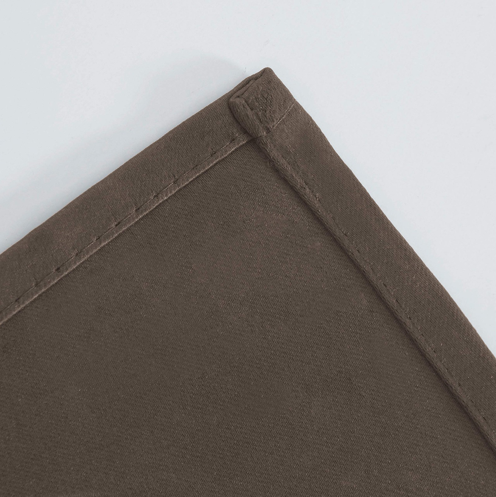Chocolate Brown Thermal Blackout Curtains/52 X 84 Inch/Set of 2 Panels Room Dark