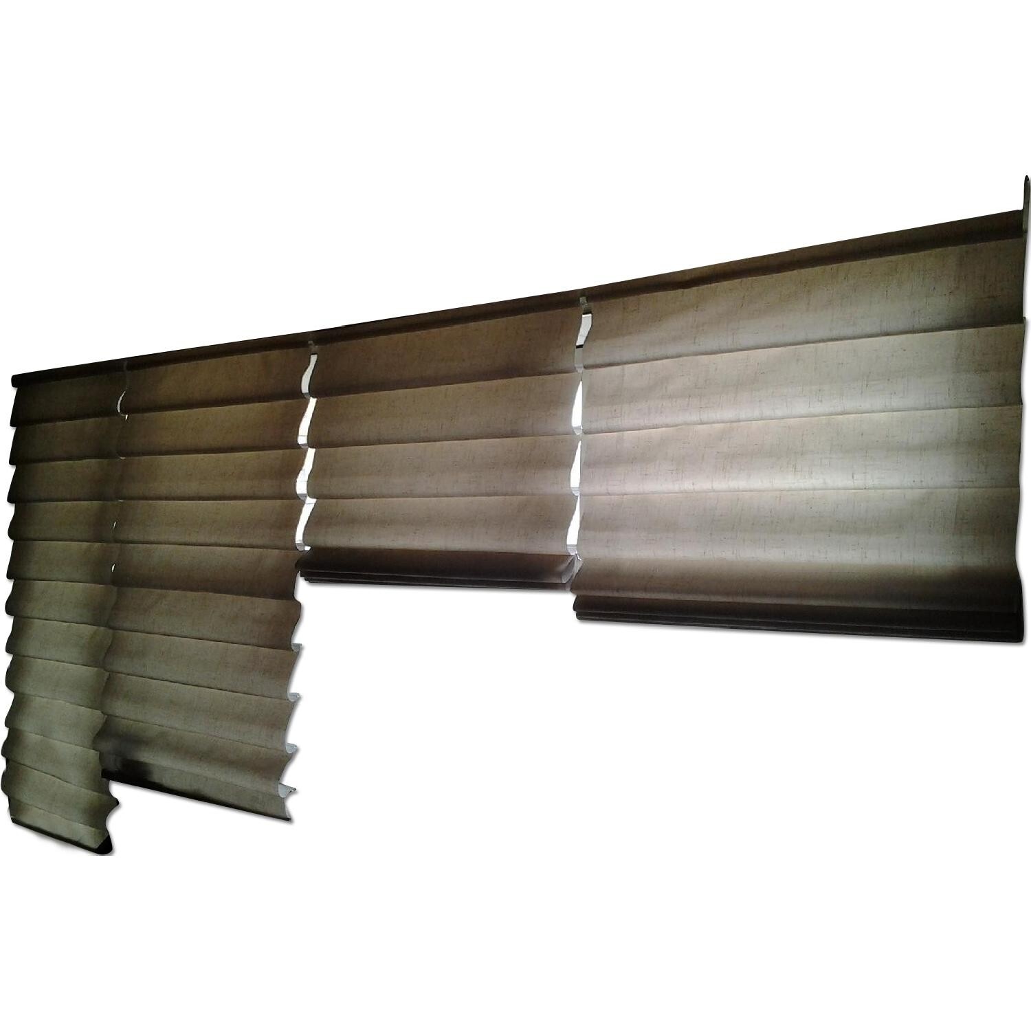 BRAND NEW / 4 – Levolor Roman Lift Type Cordless Shades – (Upper West Side)