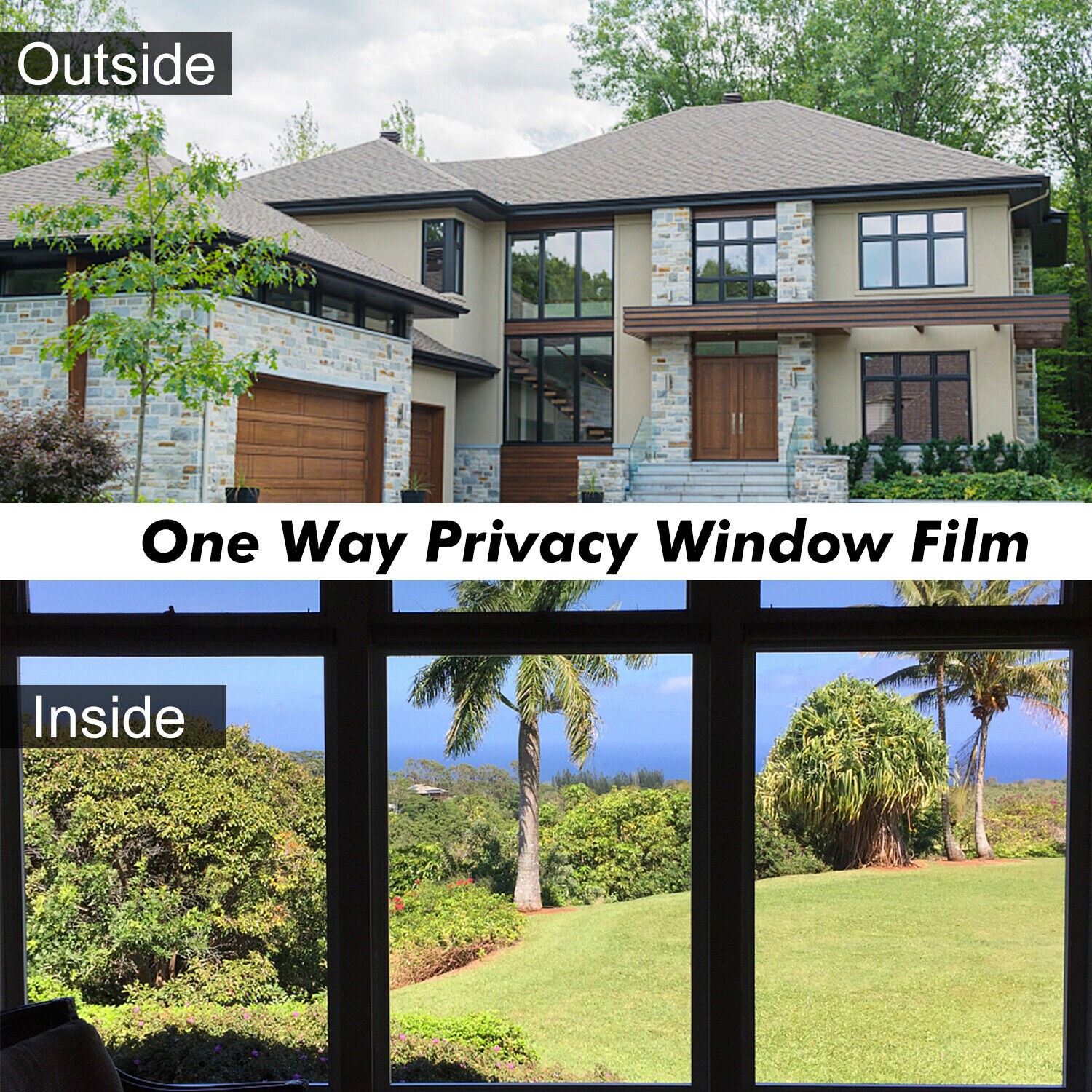 5%/15%/20% VLT Uncut Window Roll Tint Film 20″40″ Wide for Car Home Office Glass
