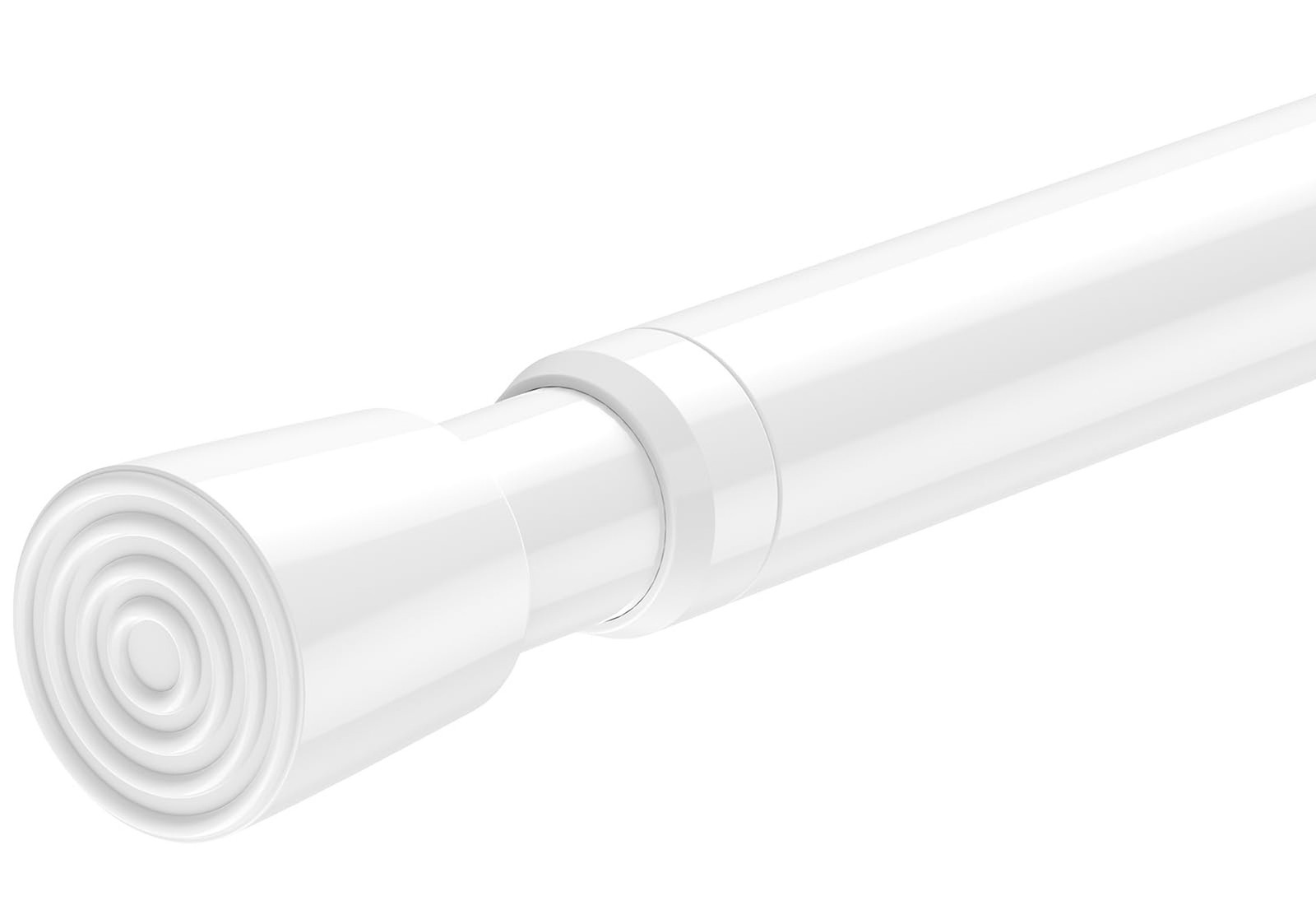 AIZESI Tension Curtain Rod for Windows 26.5 to 36 inch, Adjustable Expandable…