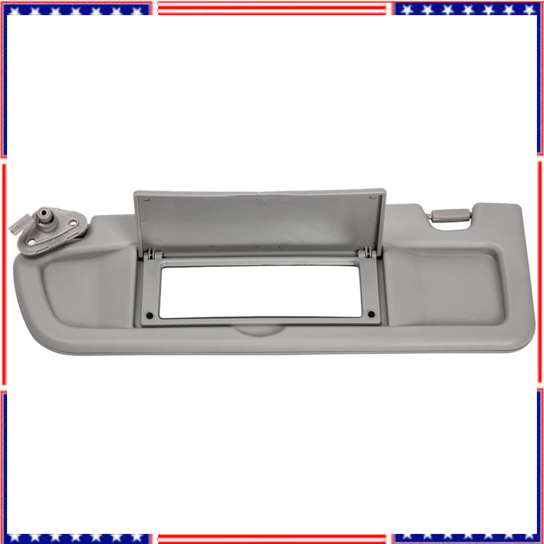 Gray Left Driver Side Sun Visor for Honda Civic 2006 2007 2008 2009 2010 2011 EX