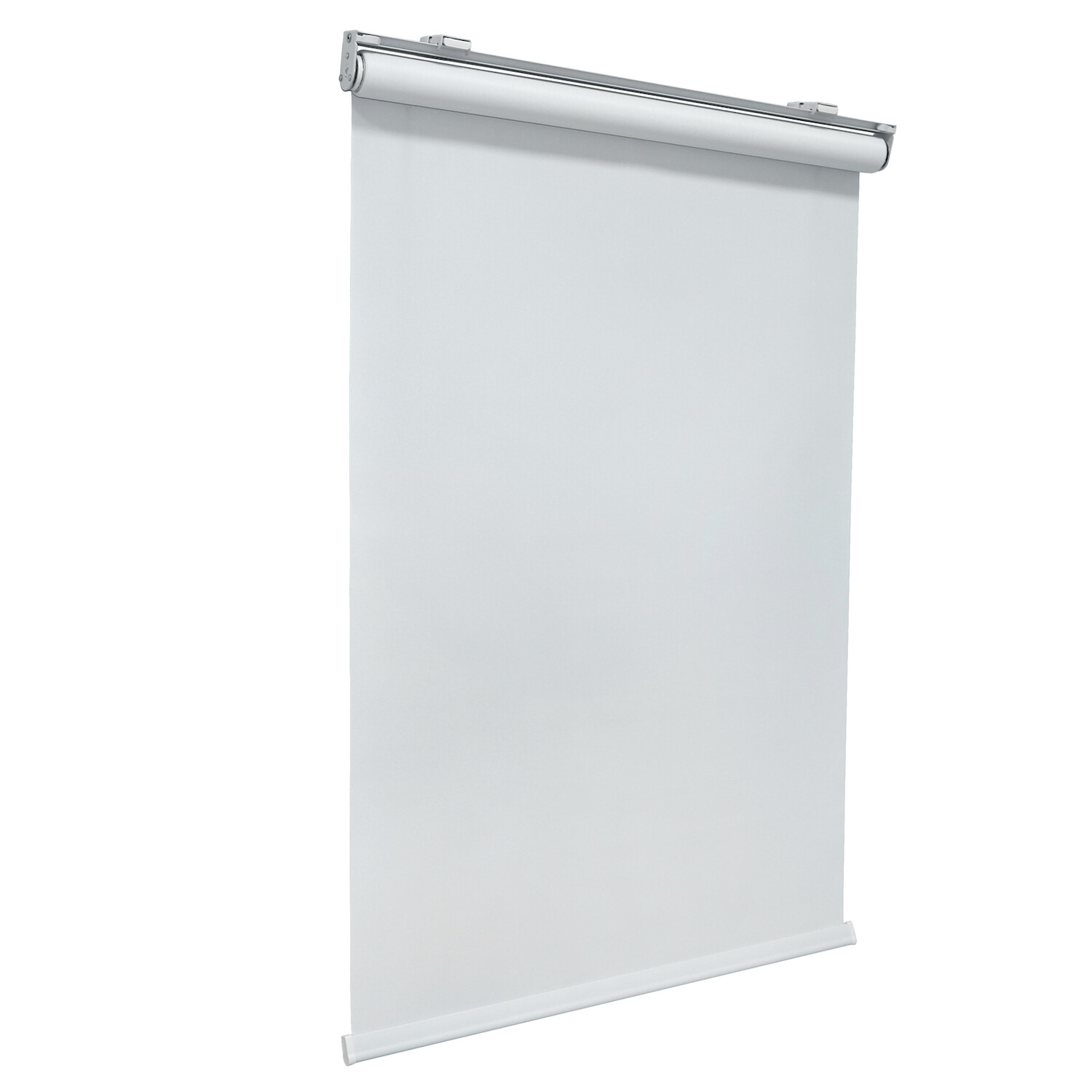 White 40″x72″ Cordless Blackout Roller Shades Window Blinds Waterproof Insulated