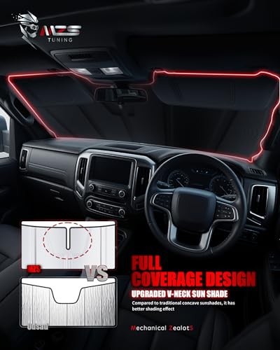 Windshield Sun Shade Compatible with Foldable Car Front Elantra 2021-2026