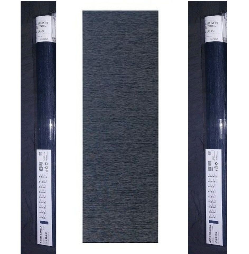 IKEA Anno Sanela Window Blind Curtain Panels Set of 2 BLUE 60x300cm 24x118in