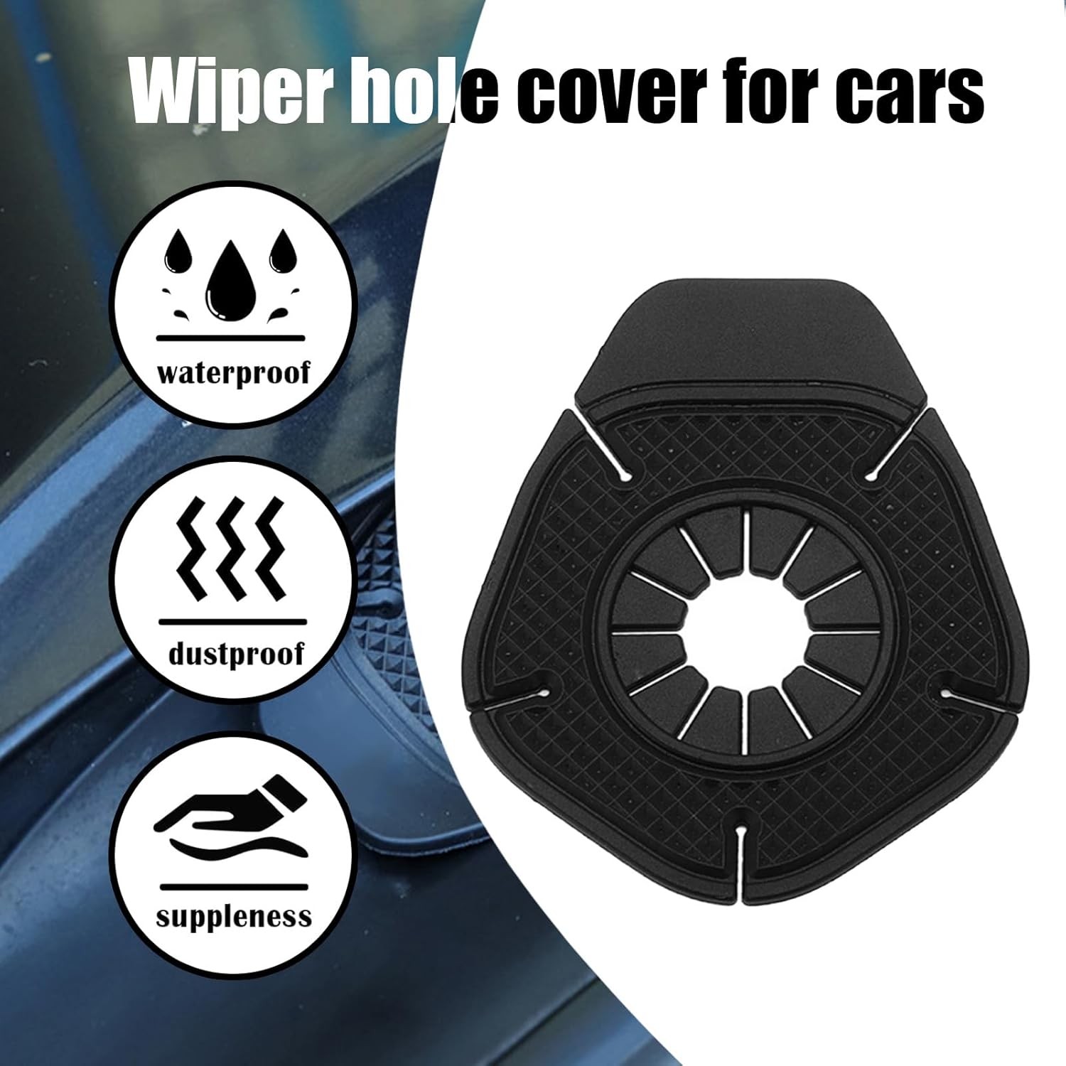 12pcs Universal Silicone Wiper Pivot Guards, Premium Windshield Wiper Covers and