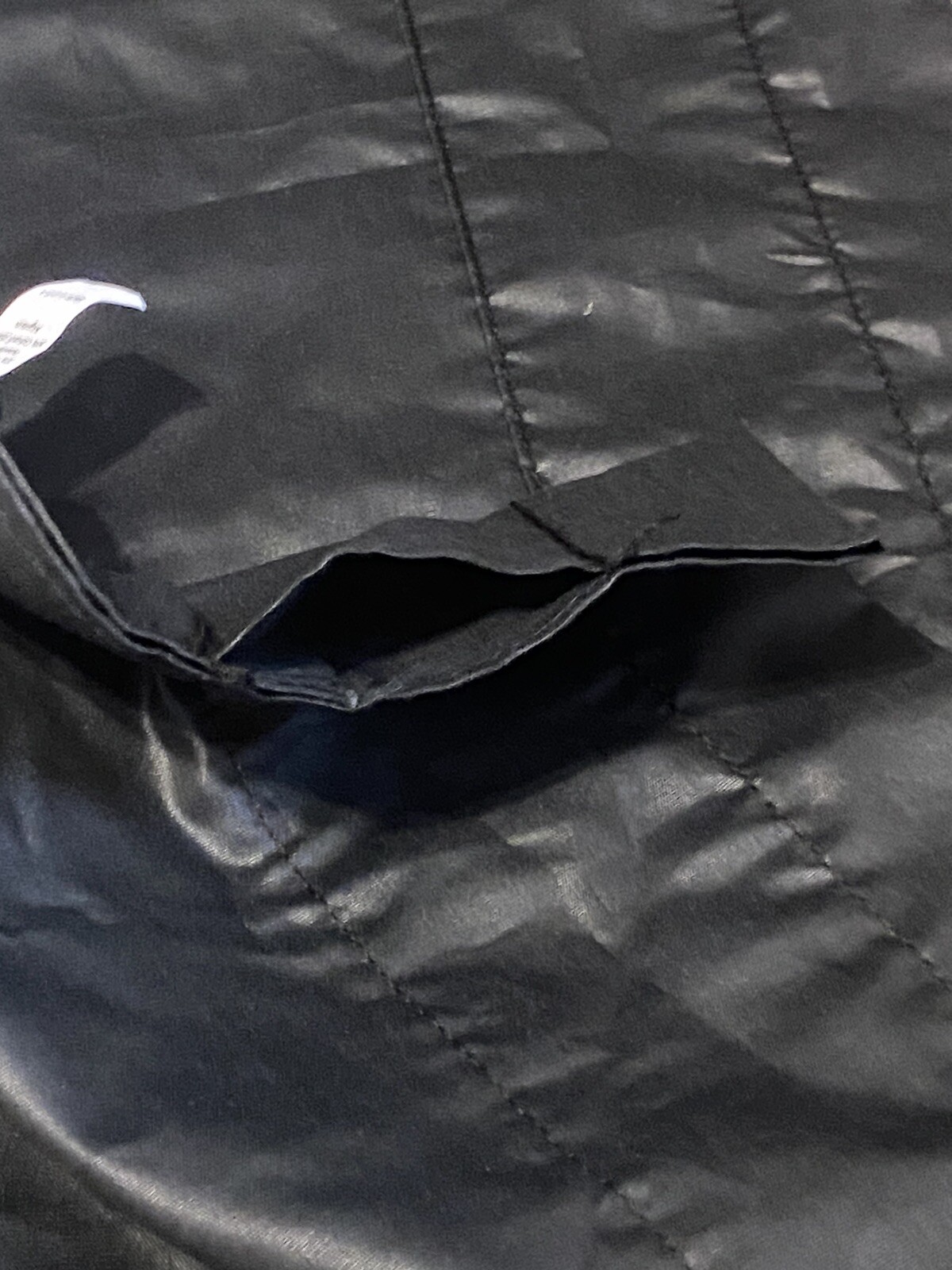 2 Solid Black Top Straight Valance Panels USA made Halloween Witchy