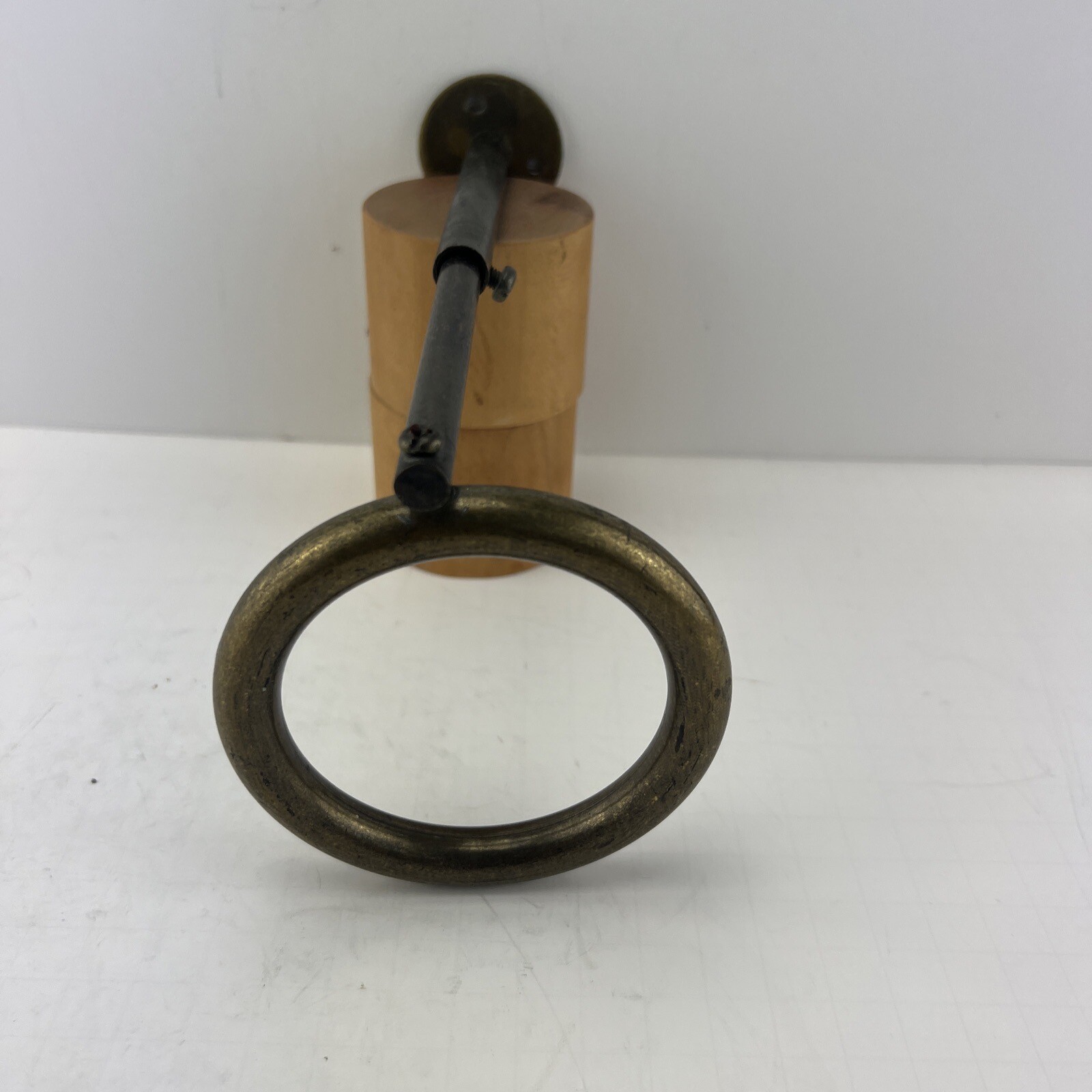 Heavy Duty Adjustable 3” Steel Ring Curtain Swag Holder Wall Or Ceiling Mount