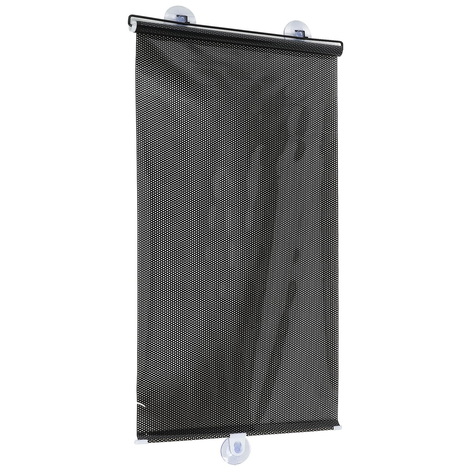 Roller Blinds with Suction Cups Sun Blocking Shades for Windows and Doors Tem…