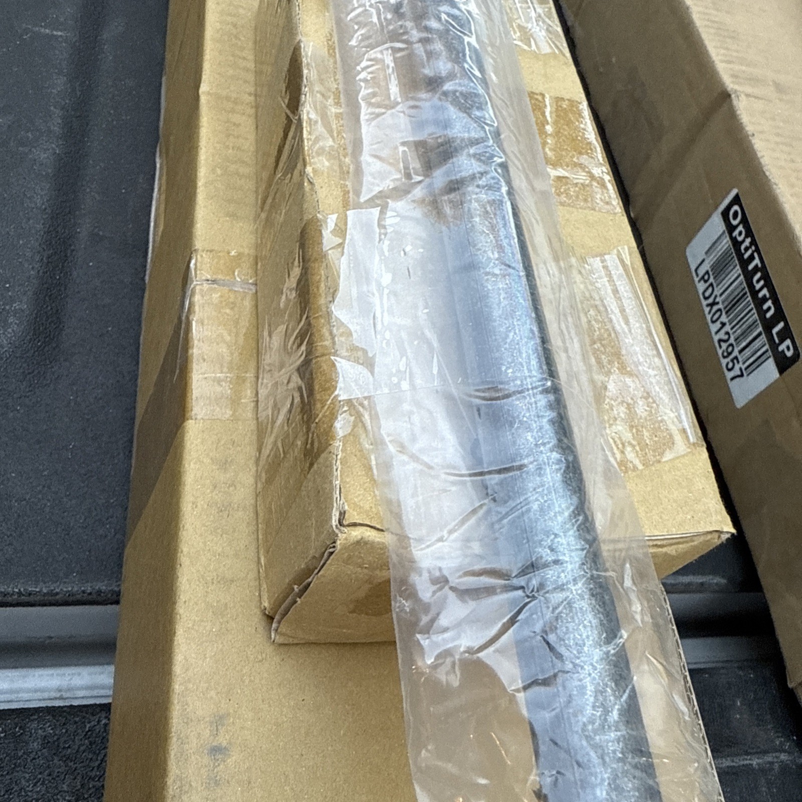 Pottery Barn Cast Iron Curtain Rod & Wall Bracket – Pewter – 48-88″ – .75″ – New