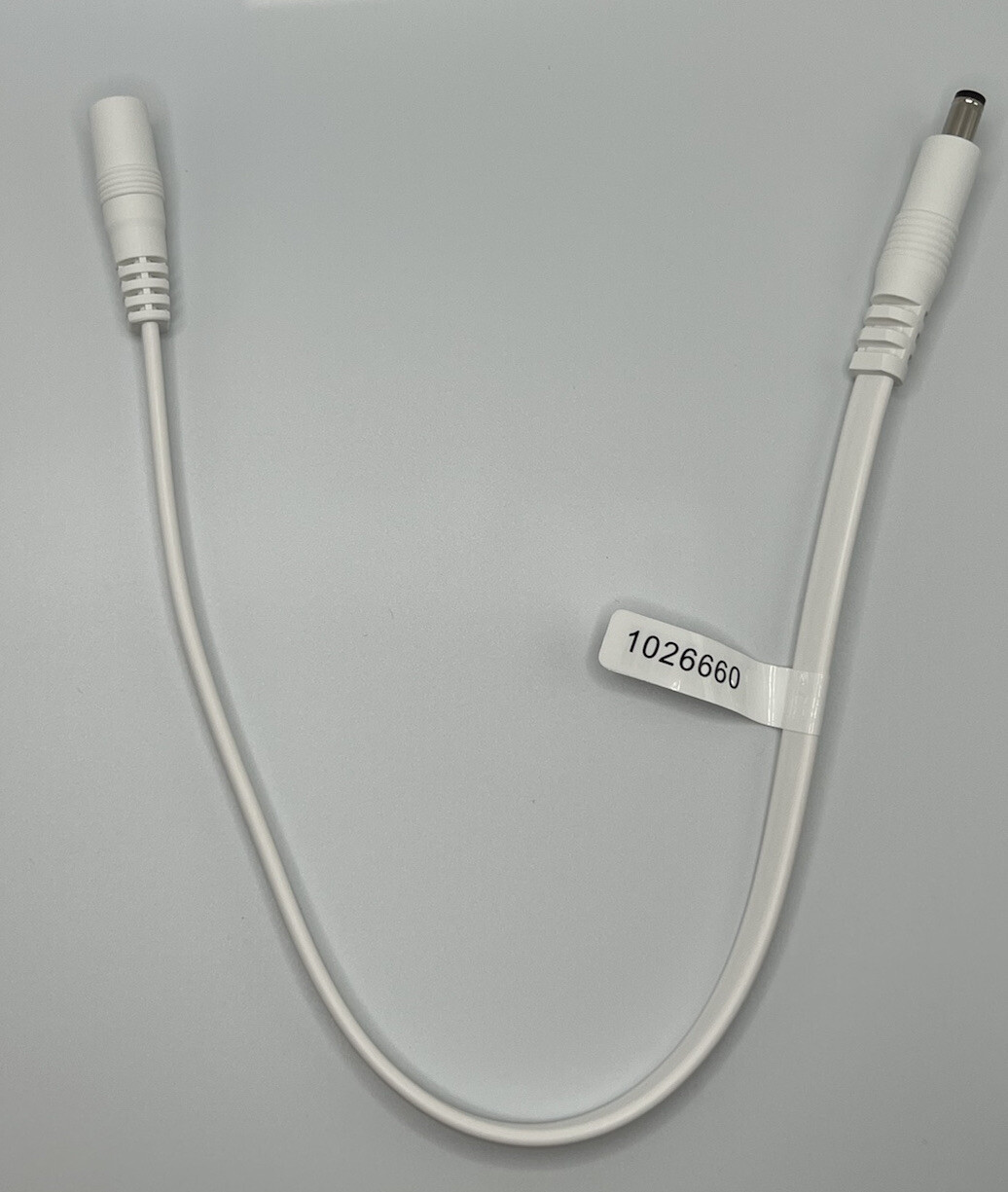 Hunter Douglas 15” 18V Power Cable ONLY— DC Plug-In PowerView