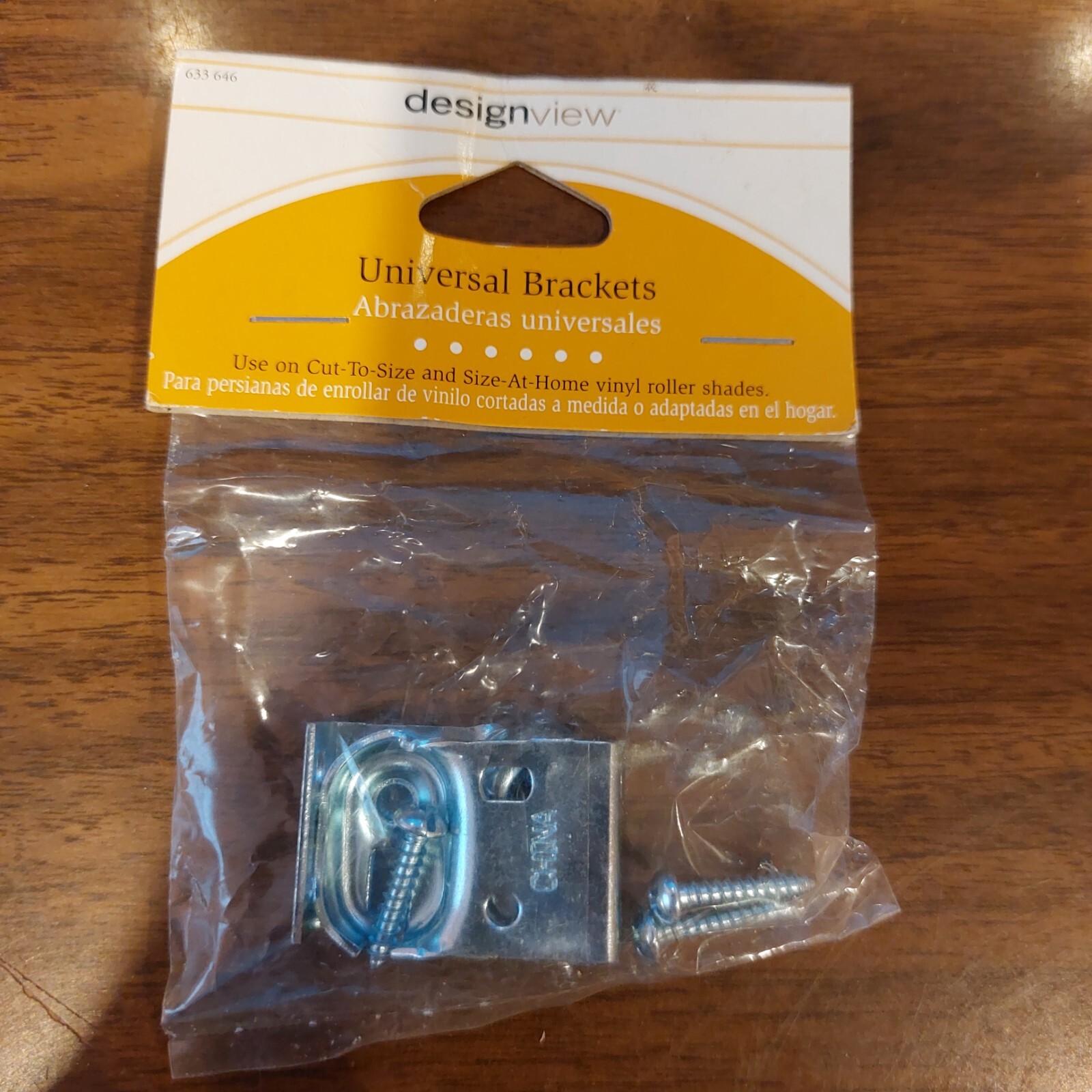 Design View Universal Brackets inside and outside Mount Brackets with Screws,