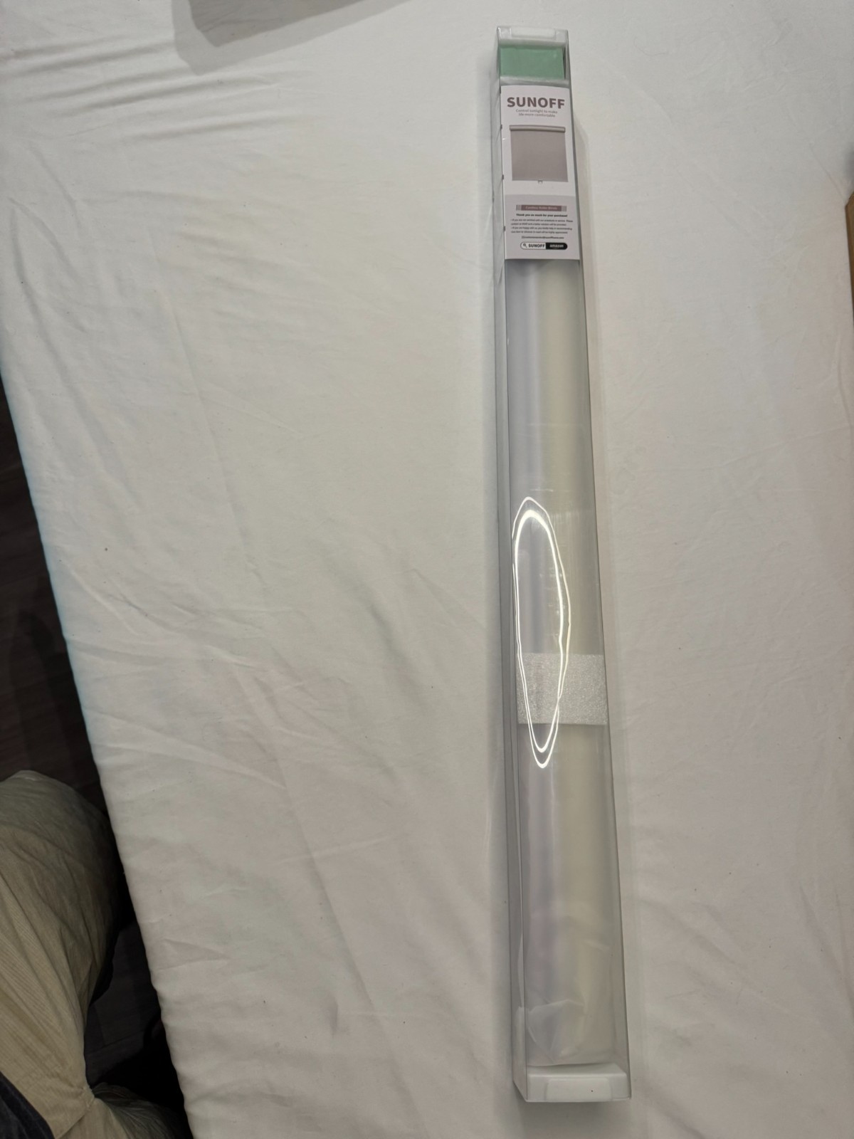 Sunoff Blackout Roller Shades Blinds Cordless for Windows Pull Down Room Darkeni
