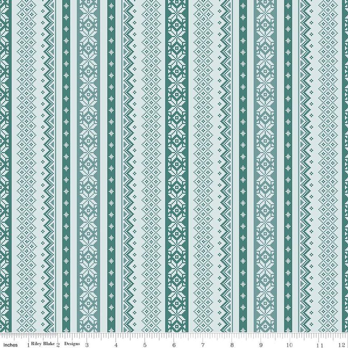 Handmade Valance or Curtain Panel Ski Hill Sweater Powder
