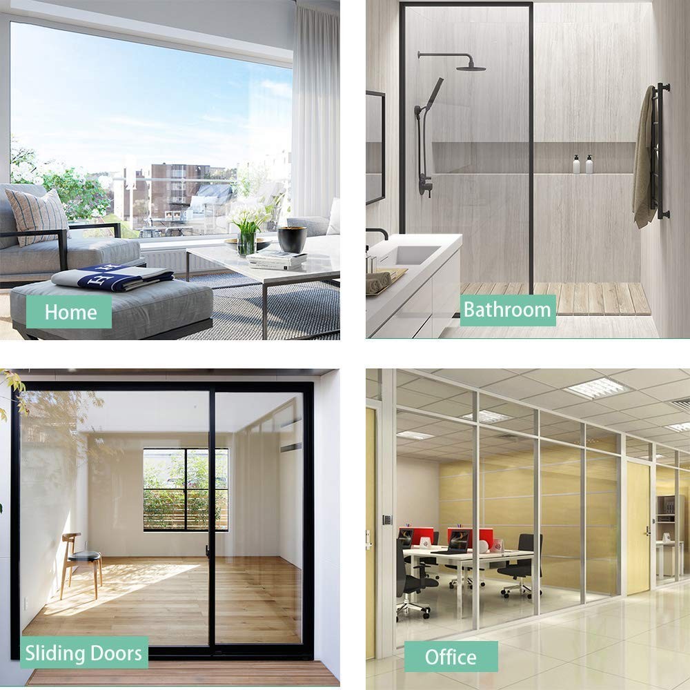 4mil 0.1mm Thickness Clear Security and Safety 17.7Inches x 10Feet,