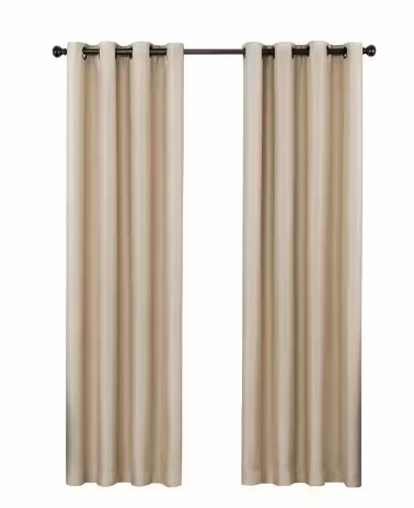Eclipse Bryson Thermaweave Latte 52 in. W x 108 in. L Grommet Curtain Panel