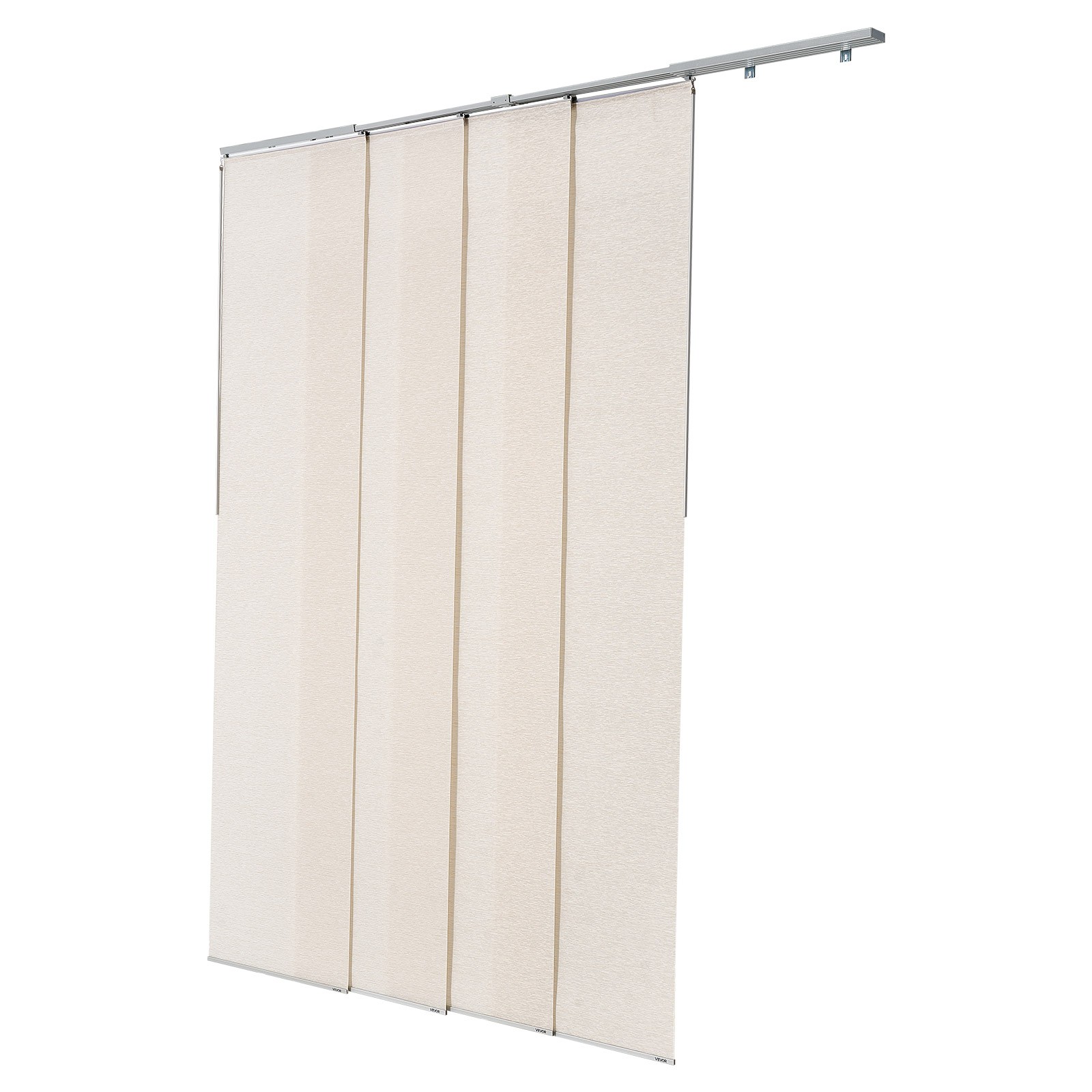 VEVOR Panel Track Blinds Extendable Track from 45.8in to 86in W Trimmable