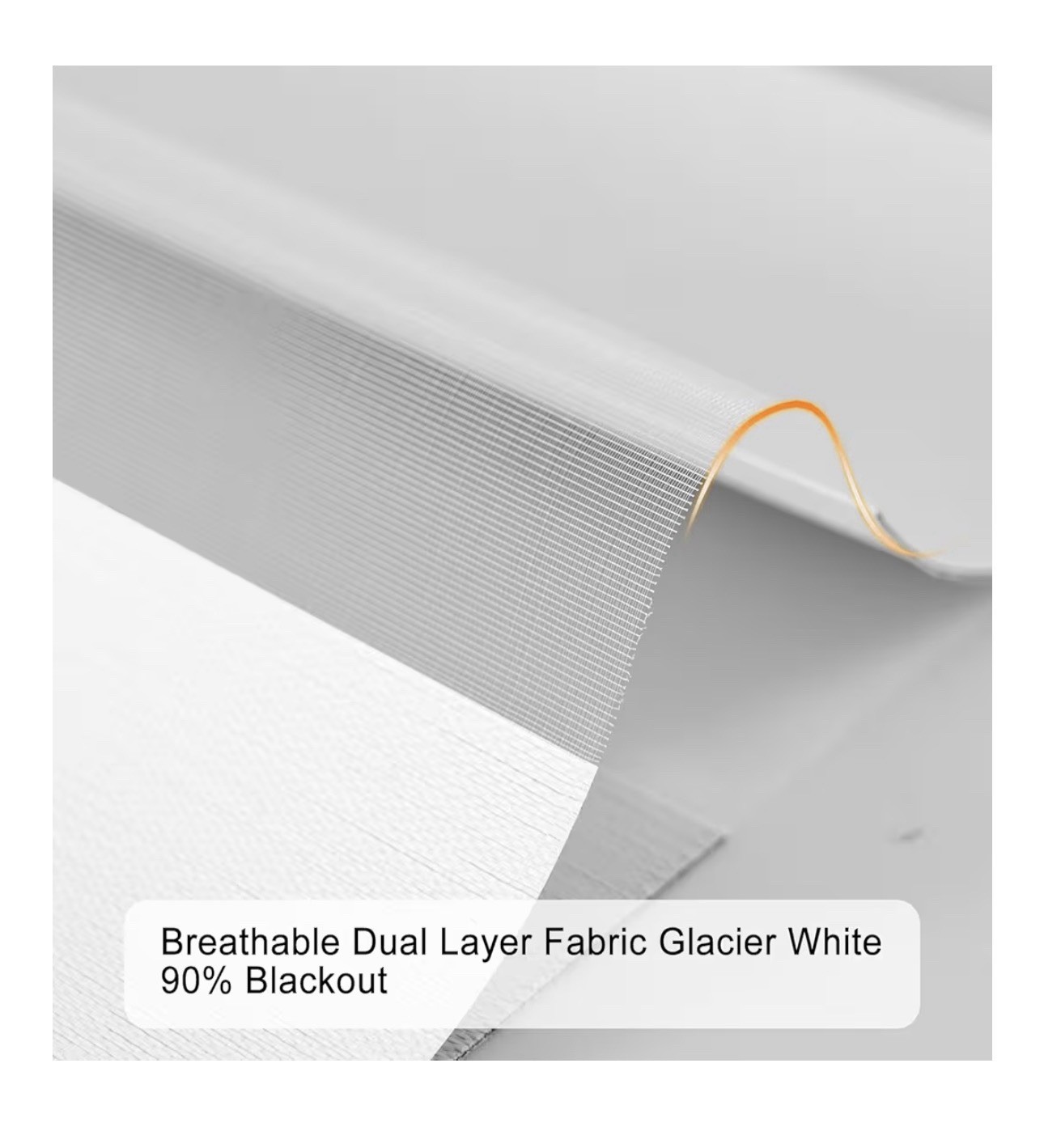 34×72 Cordless Zebra Roller Blinds White Blackout Window Shade