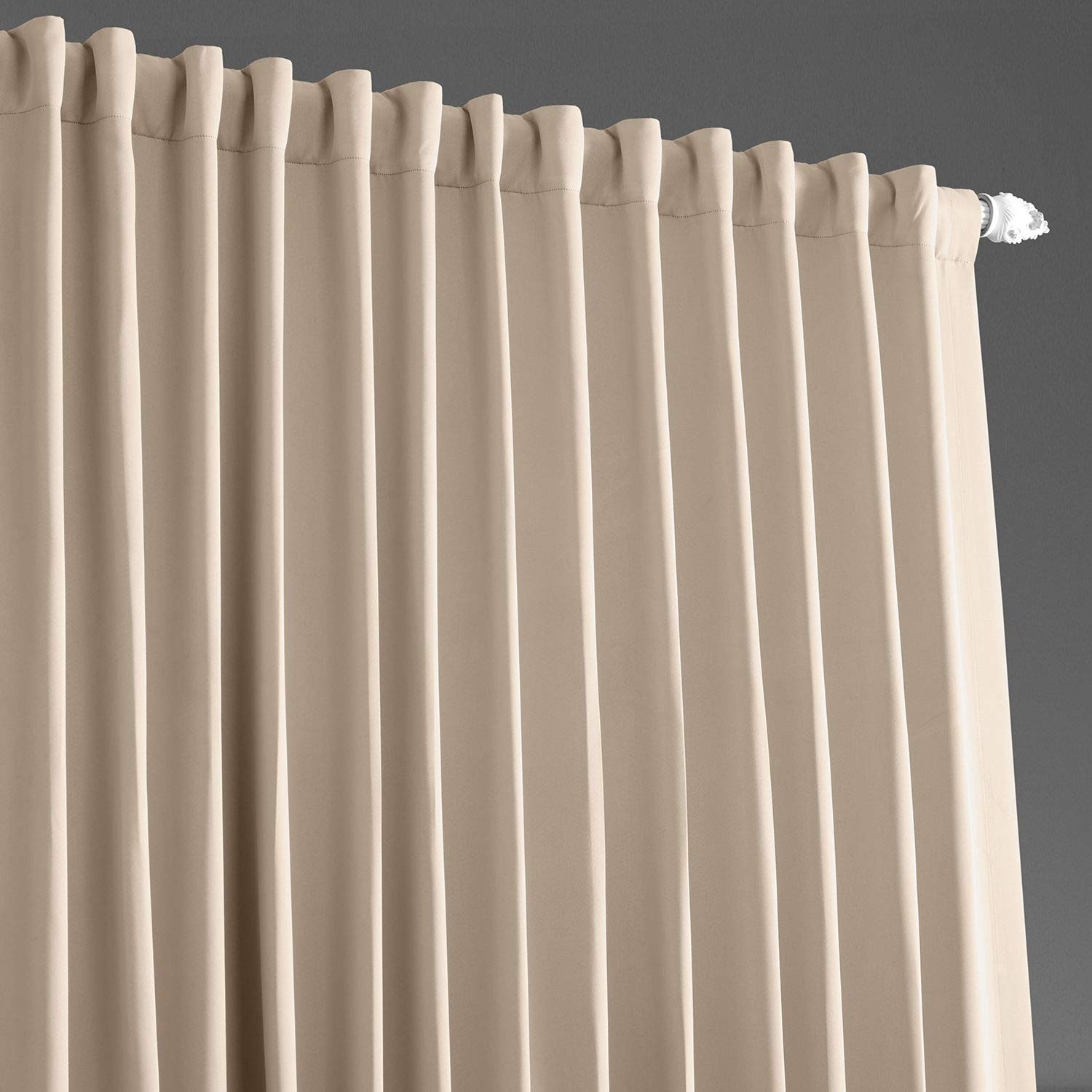 Extra Wide Room Darkening Curtains 100 X 108 1 Panel, BOCH120601108DW, Egg No…