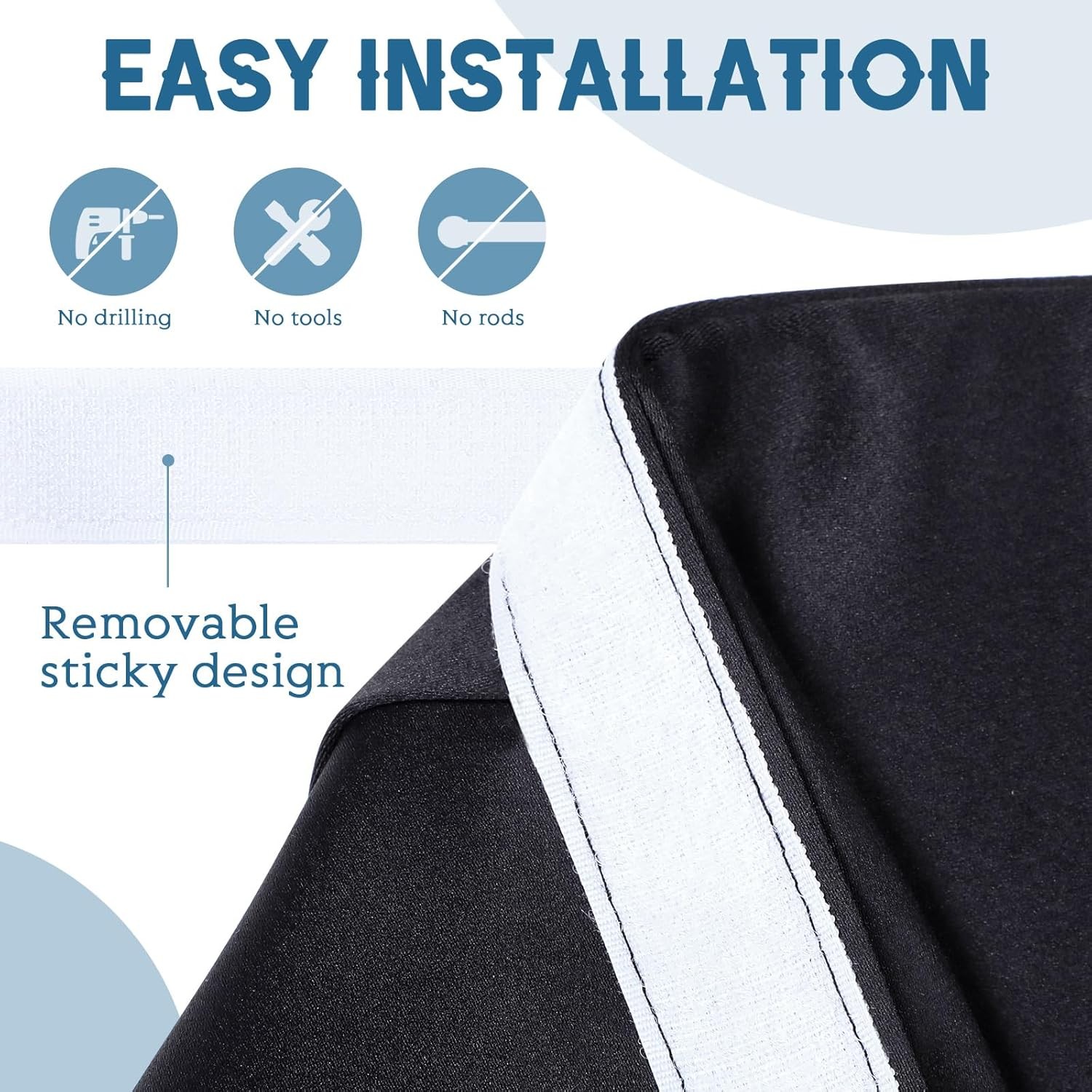 16 x 25 inch Oxford Fabric, Window Sun Shade, Camper RV Door, UV Rays Protection