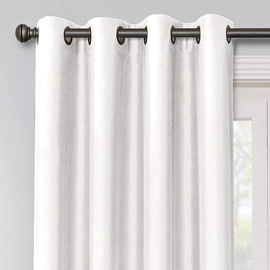 Max Blackout Mystique Grommet Top Curtain Panel 50″ x 84″ 100% Blackout – New
