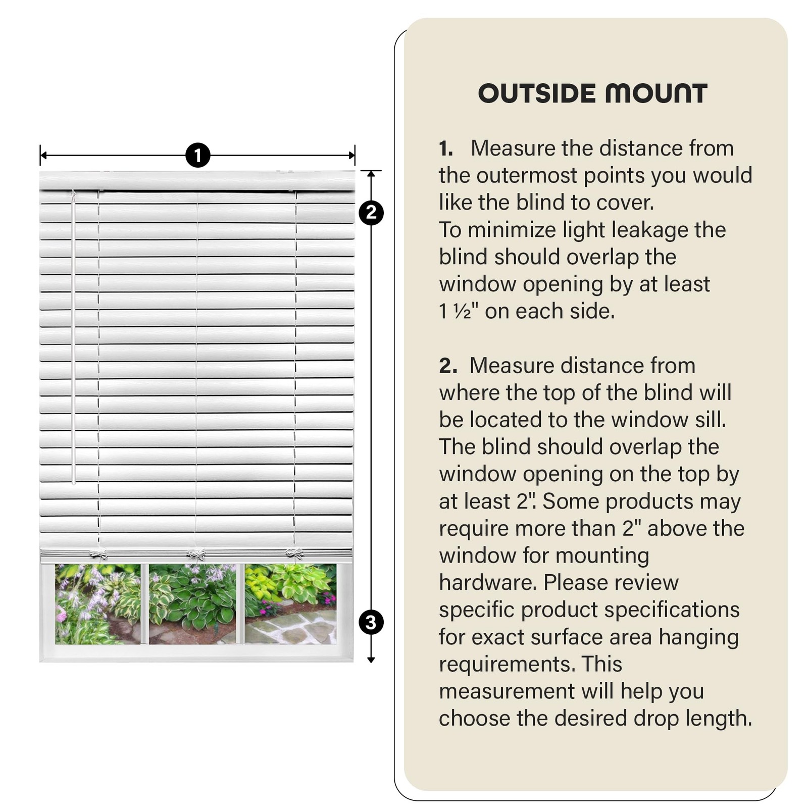 Cordless Room Darkening Venetian Blind – 31 Inch Width, 64 31″W x 64″H, White