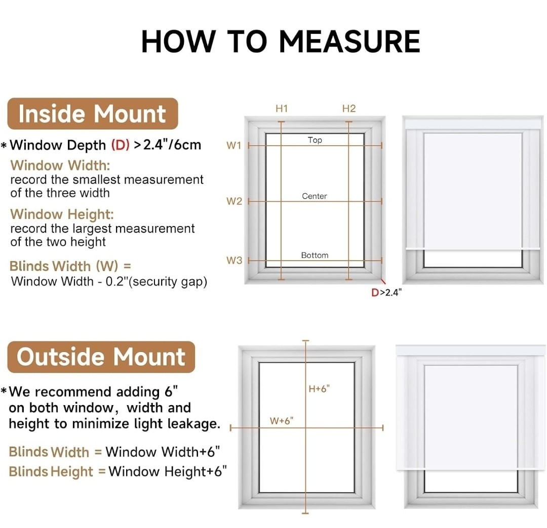 Smart Motorized Blackout Blinds 23″W x 72″L, Alexa & Google Compatible, White