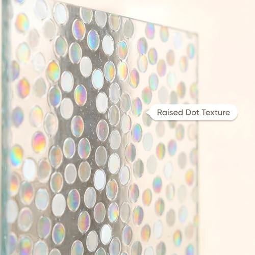 Dots Window Film Privacy Static Cling No Glue Anti UV Removable 17.5×78.7in |