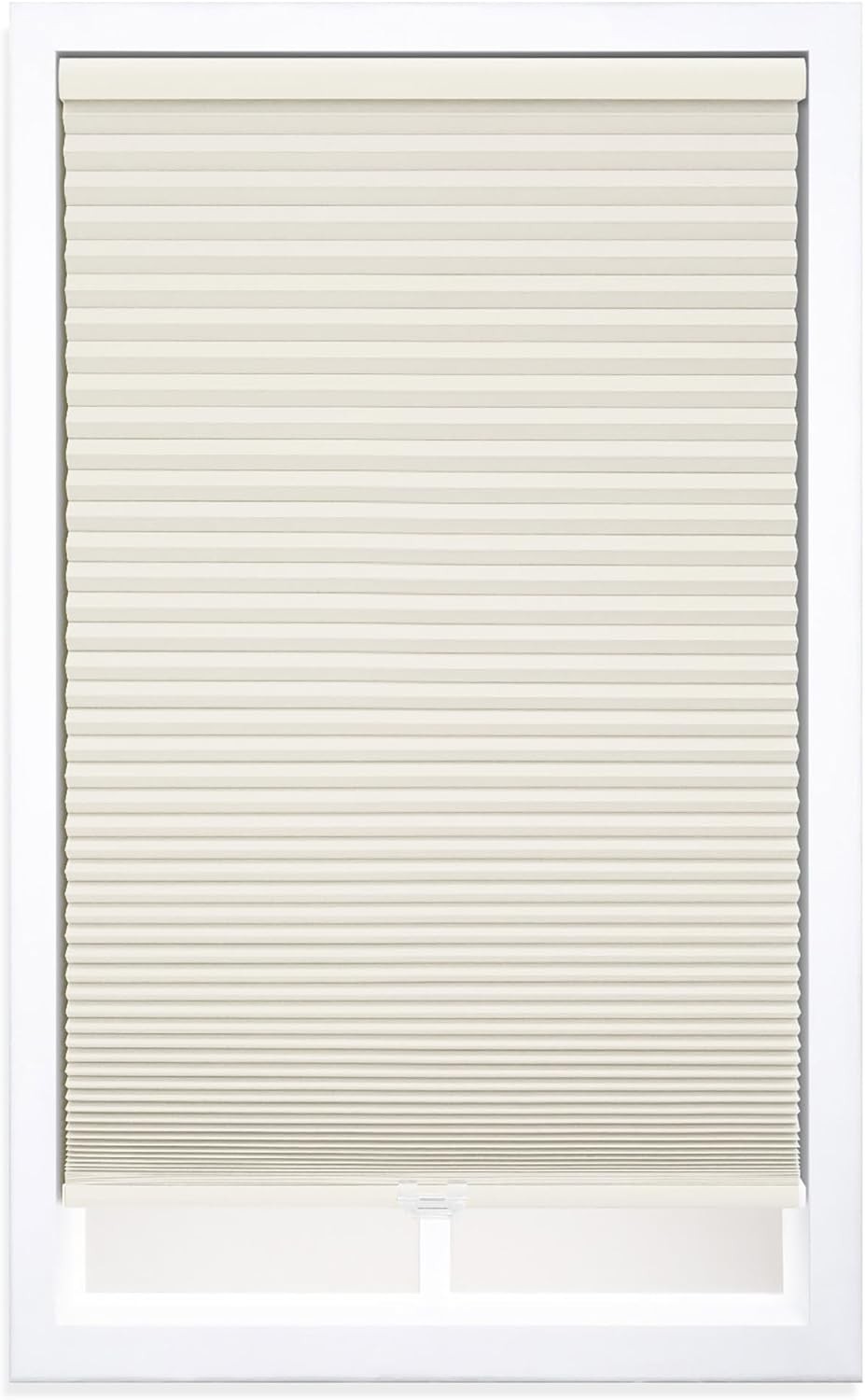 Cordless Blackout Cellular Shade 1.5″ Cream – Energy Saving, Room Darkening