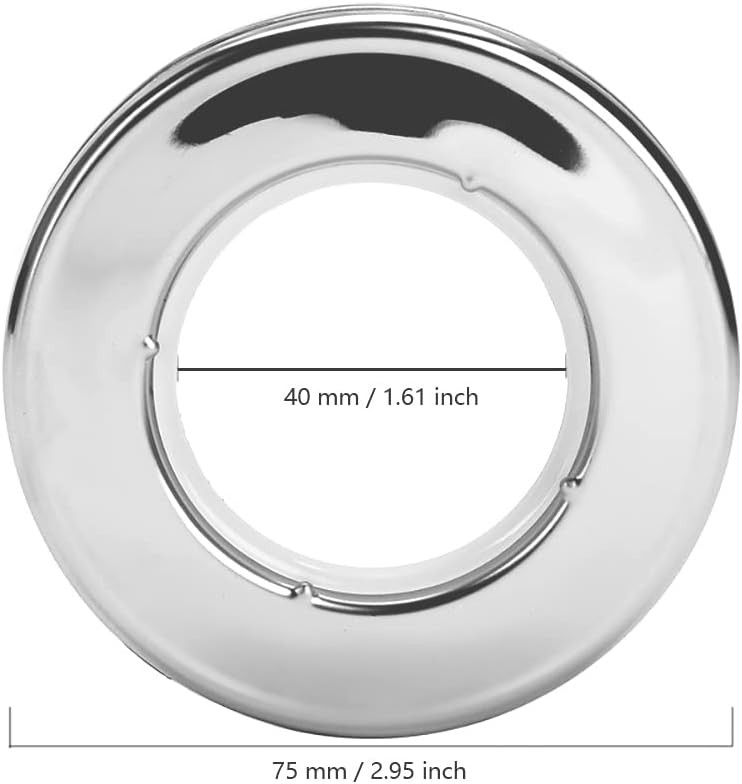 Stainless Steel Curtain Grommets Eyelet Rings Round Metal Rings Inner Diameter 1
