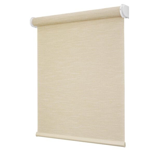 HDC Linen Cordless Light Filtering Fabric Roller Shade 46.25 x 72 Hubspace Motor