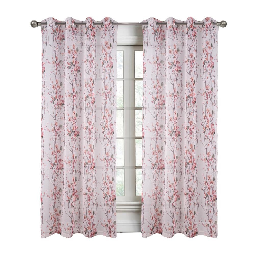 RT Designers Collection Amelia Printed Doily Grom Panel 54″ x 90″ Rose