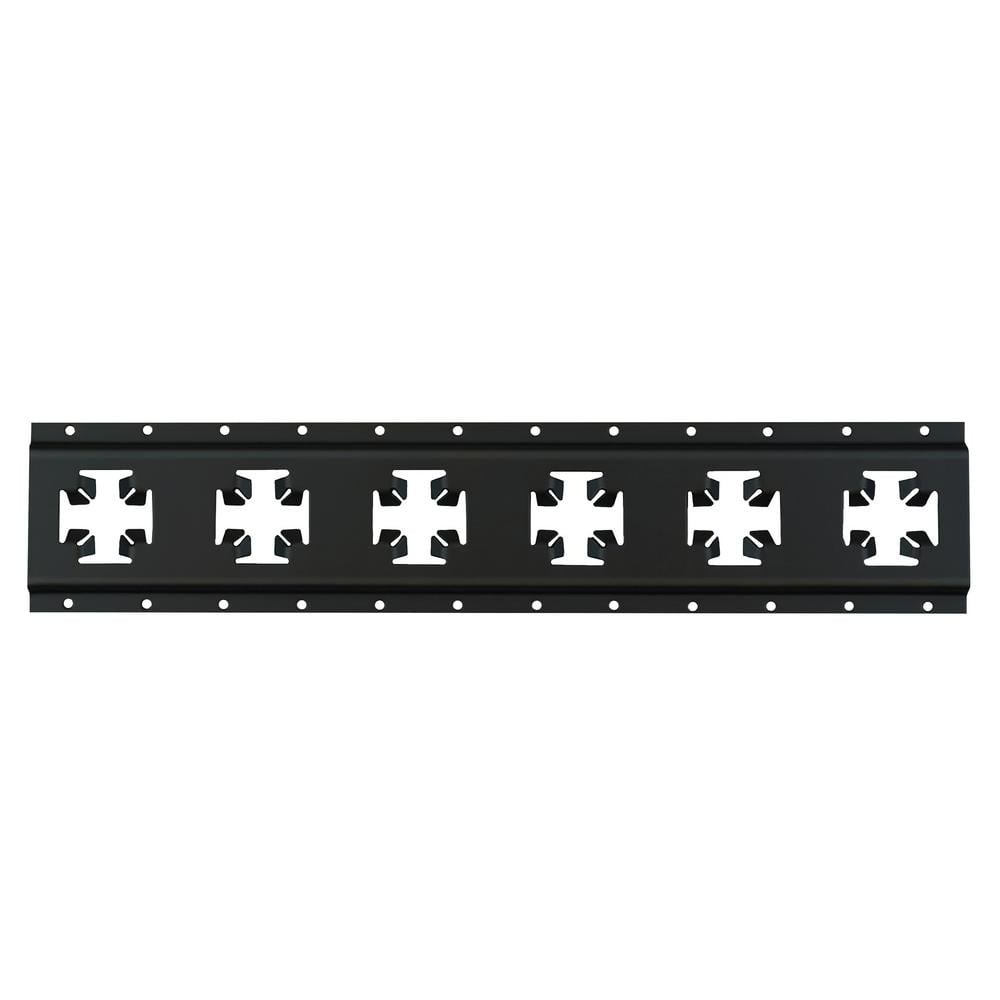 CargoSmart 24 in. Matte Black X-Track Rail – 1 pack